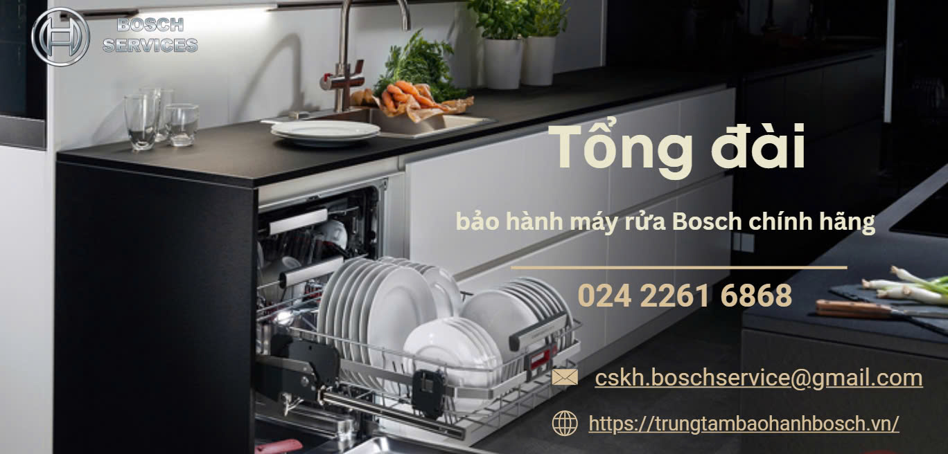 Tổng đài bảo hành máy rửa Bosch chính hãng