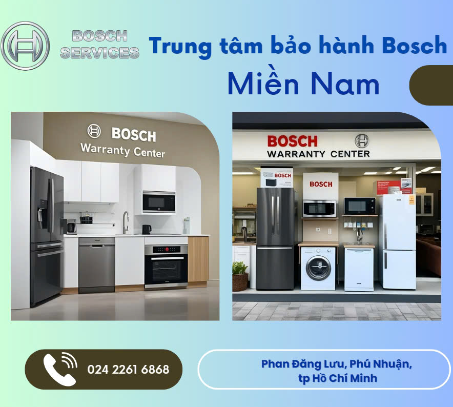 Địa chỉ của Trung tâm bảo hành Bosch miền Nam uy tín