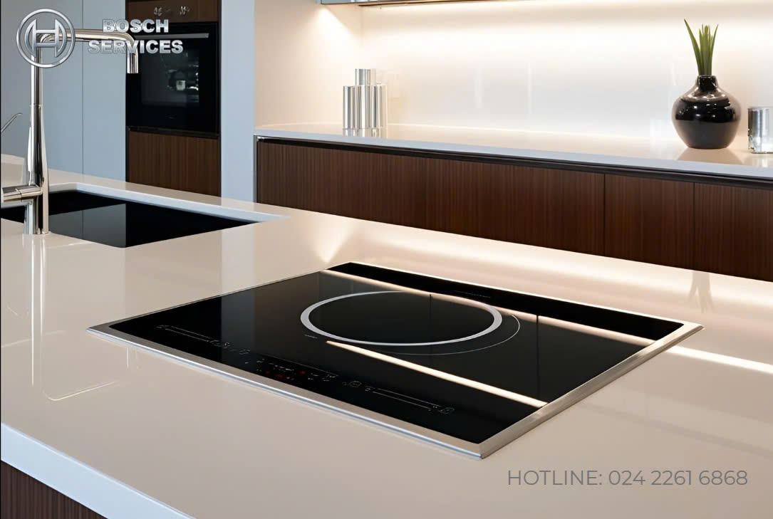 Bếp từ Bosch giúp tiết kiệm điện năng và làm đẹp không gian nhà bếp