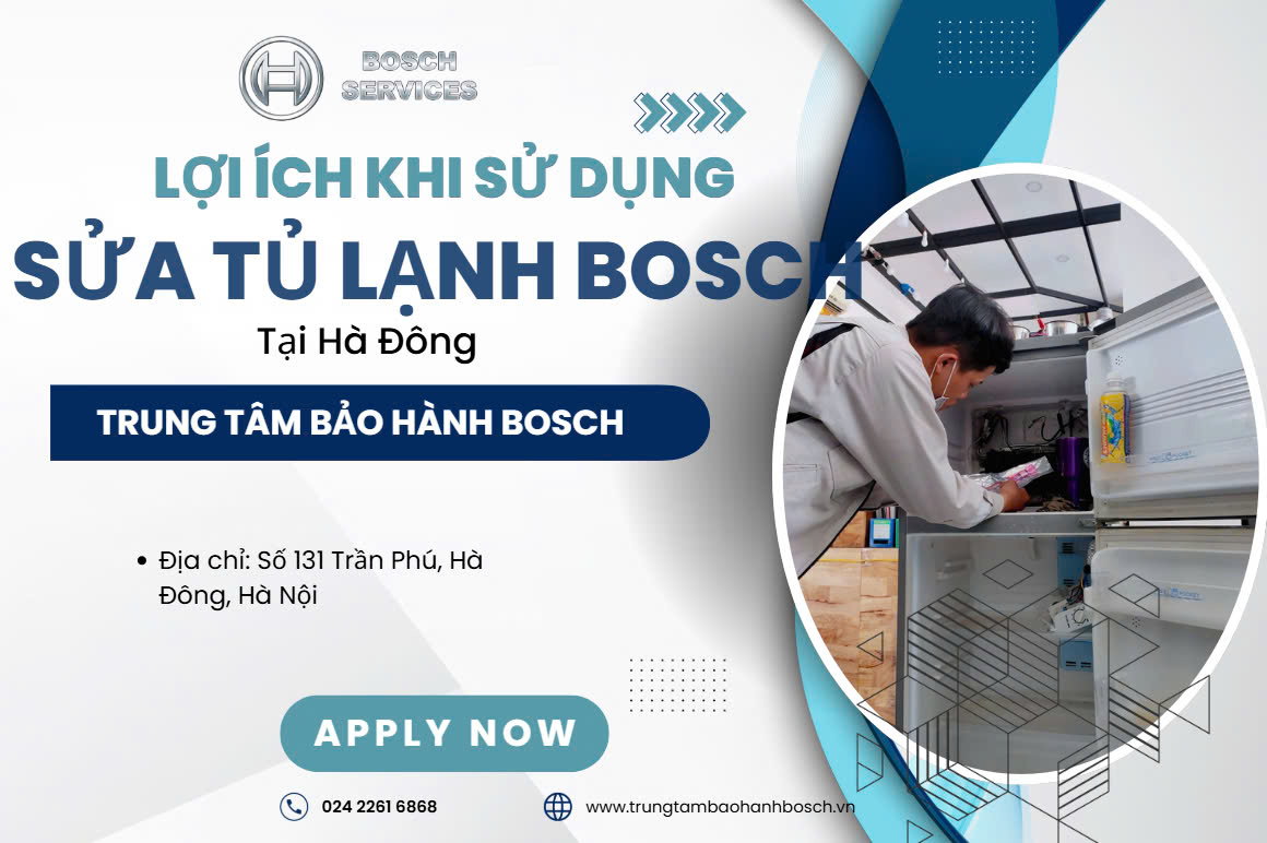Trung tâm bảo hành Bosch tại Hà Đông