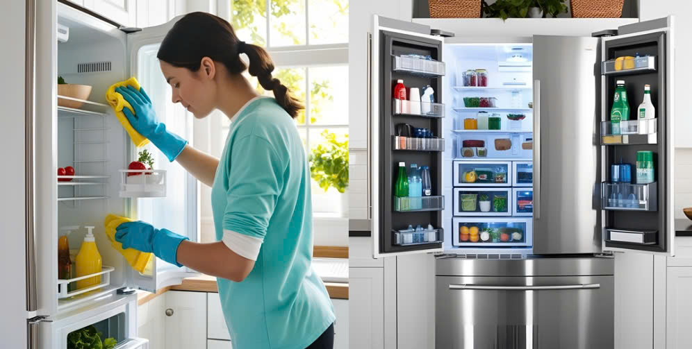 Vệ sinh định kỳ giúp bảo quản thức ăn và duy trì tuổi thọ cho tủ lạnh