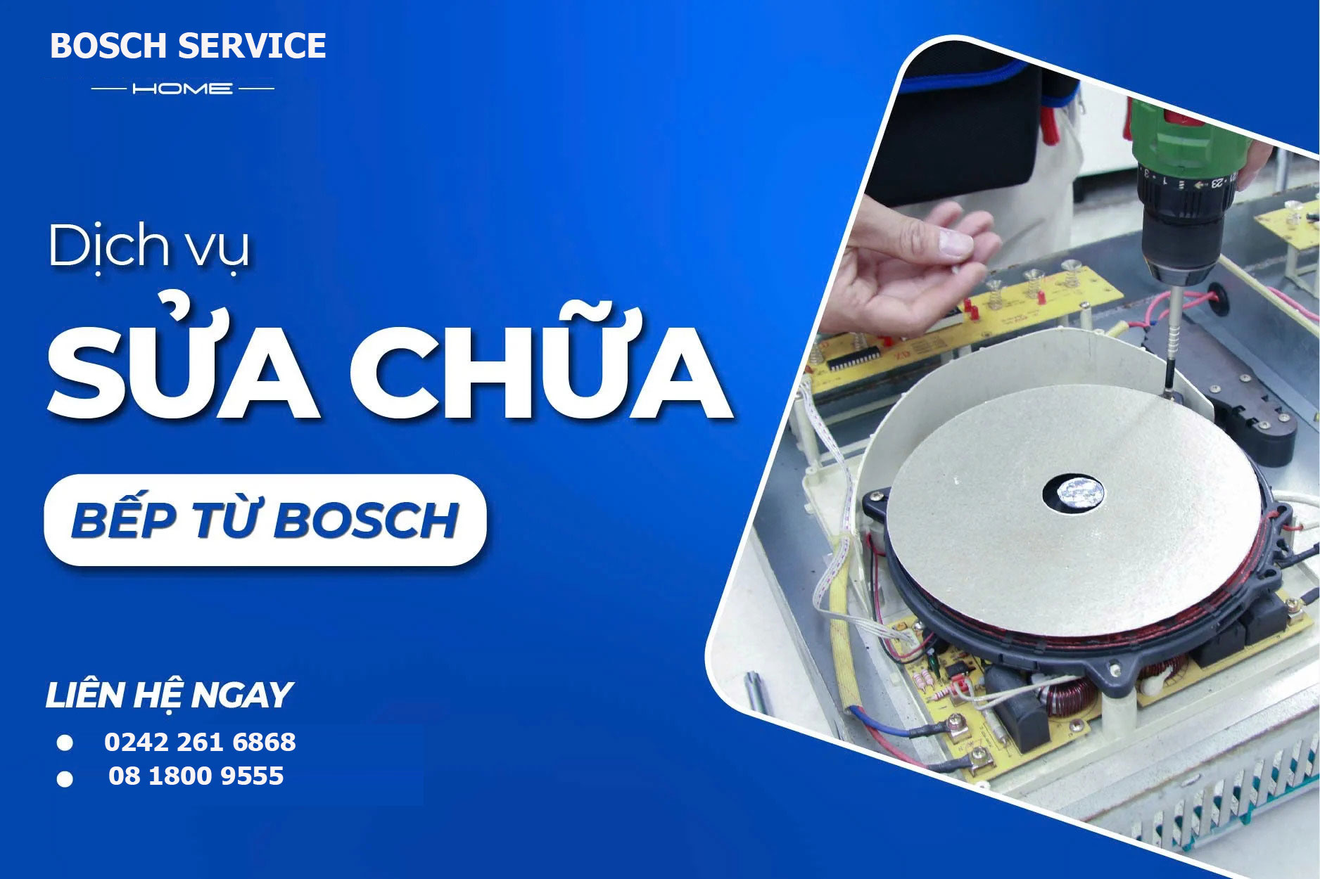 Địa chỉ sửa chữa bảo hành bếp từ Bosch tại Tp Hồ Chí Minh