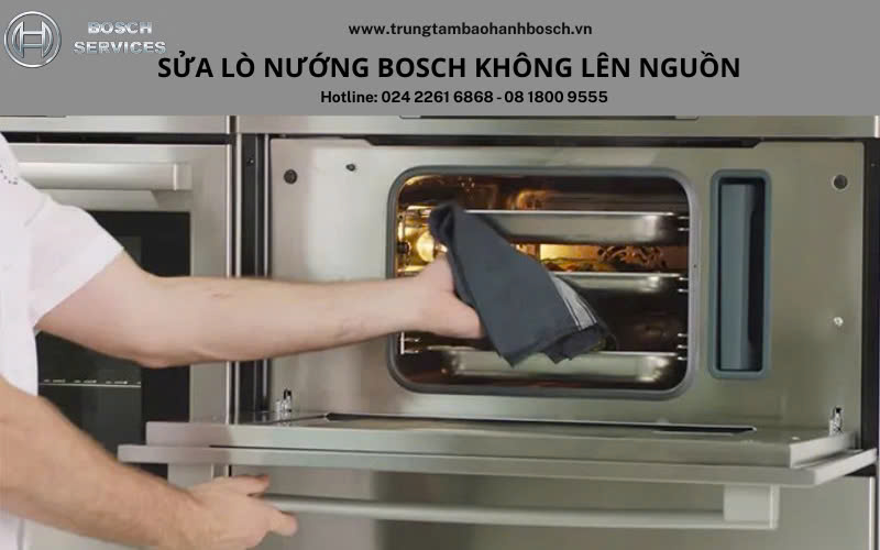 Lò nướng bosch không lên nguồn nguyên nhân và cách xử lý
